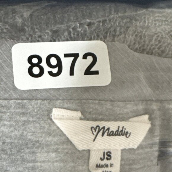 Maddie JS Lined Mohair Blend Sweater Gray NWT - Picture 15 of 16